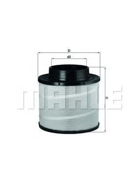 Filtro de ar Mahle Original LX741 preço, a partir de 215,41 USD